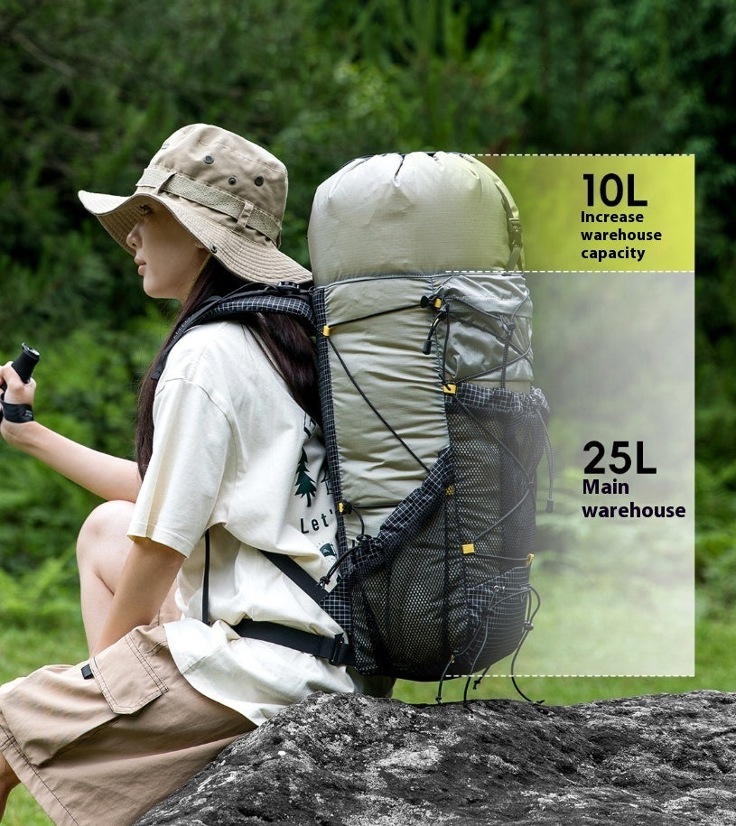 35L Mountaineering Backpack — Lightweight Hiking Pack