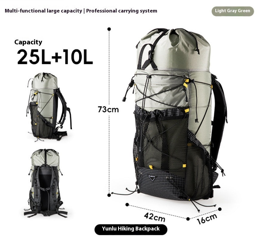 35L Mountaineering Backpack — Lightweight Hiking Pack